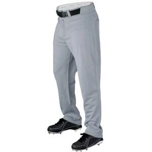 Wilson Baseball Pants Mens Large Gray Open Bottom Baseball  NWT 32" Inseam